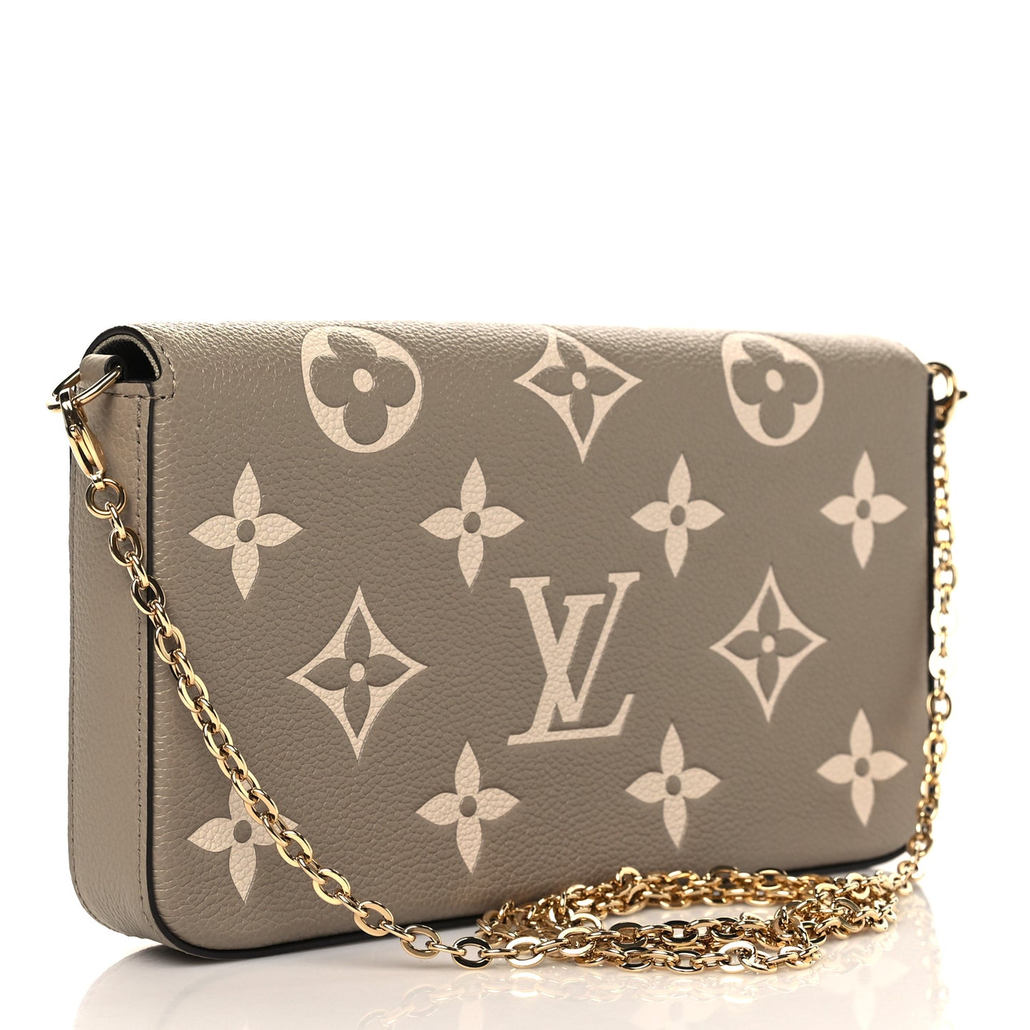 Empreinte Monogram Giant Felicie Pochette Tourterelle Creme