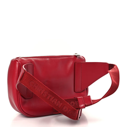 Christian Dior Galaxy Calfskin Oblique World Tour Saddle Belt Bag Red 3 of 8