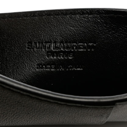 Saint Laurent Lambskin Monogram Loulou Puffer Pouch Clutch Black 11 of 13