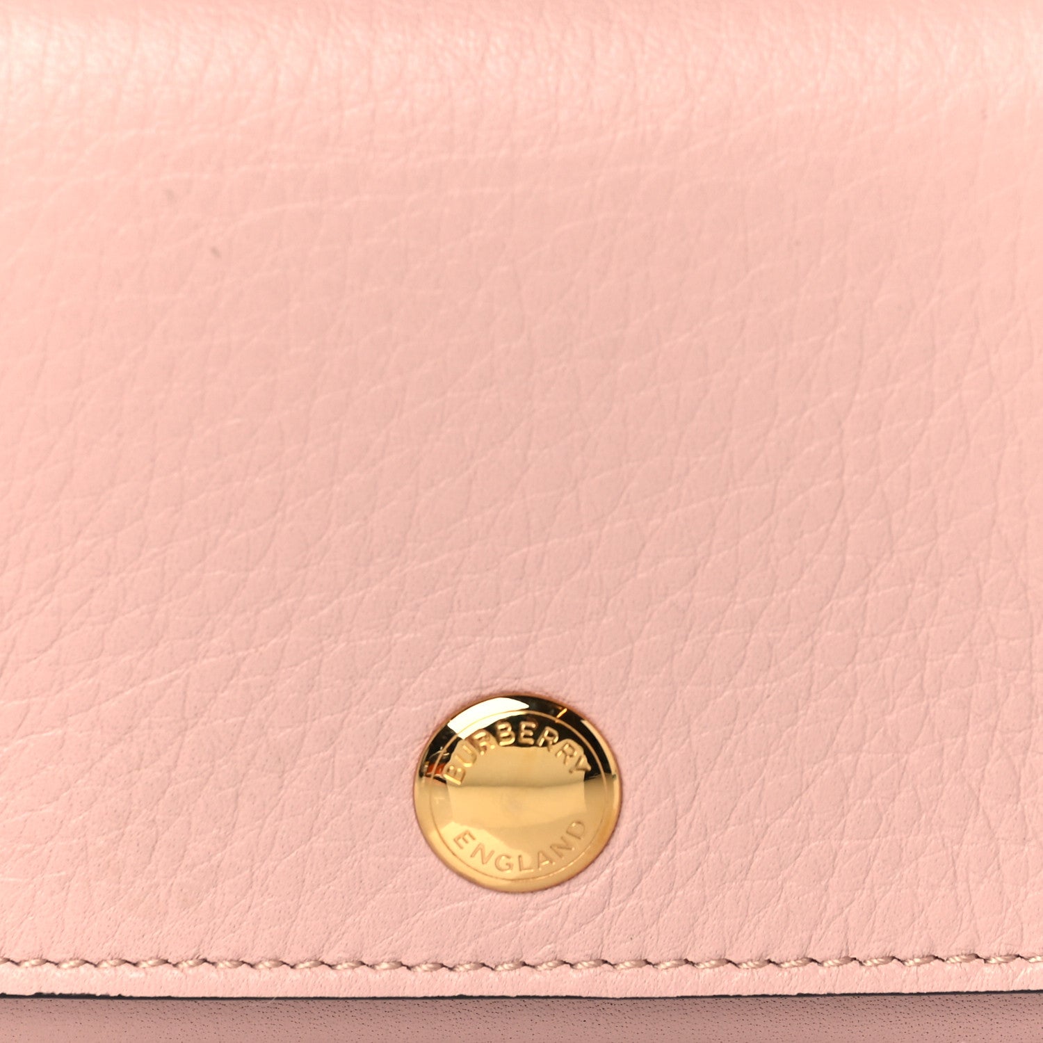 Burberry Calfskin Compact Wallet Pink 7 of 7