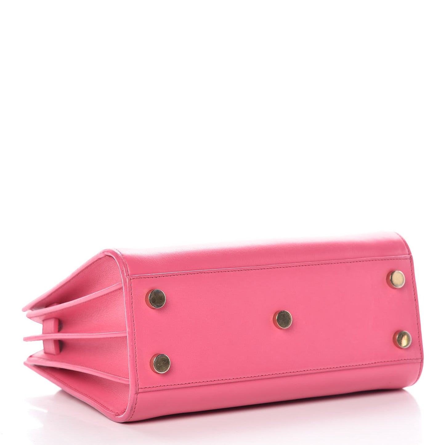 Calfskin Nano Sac De Jour Lipstick Fuchsia