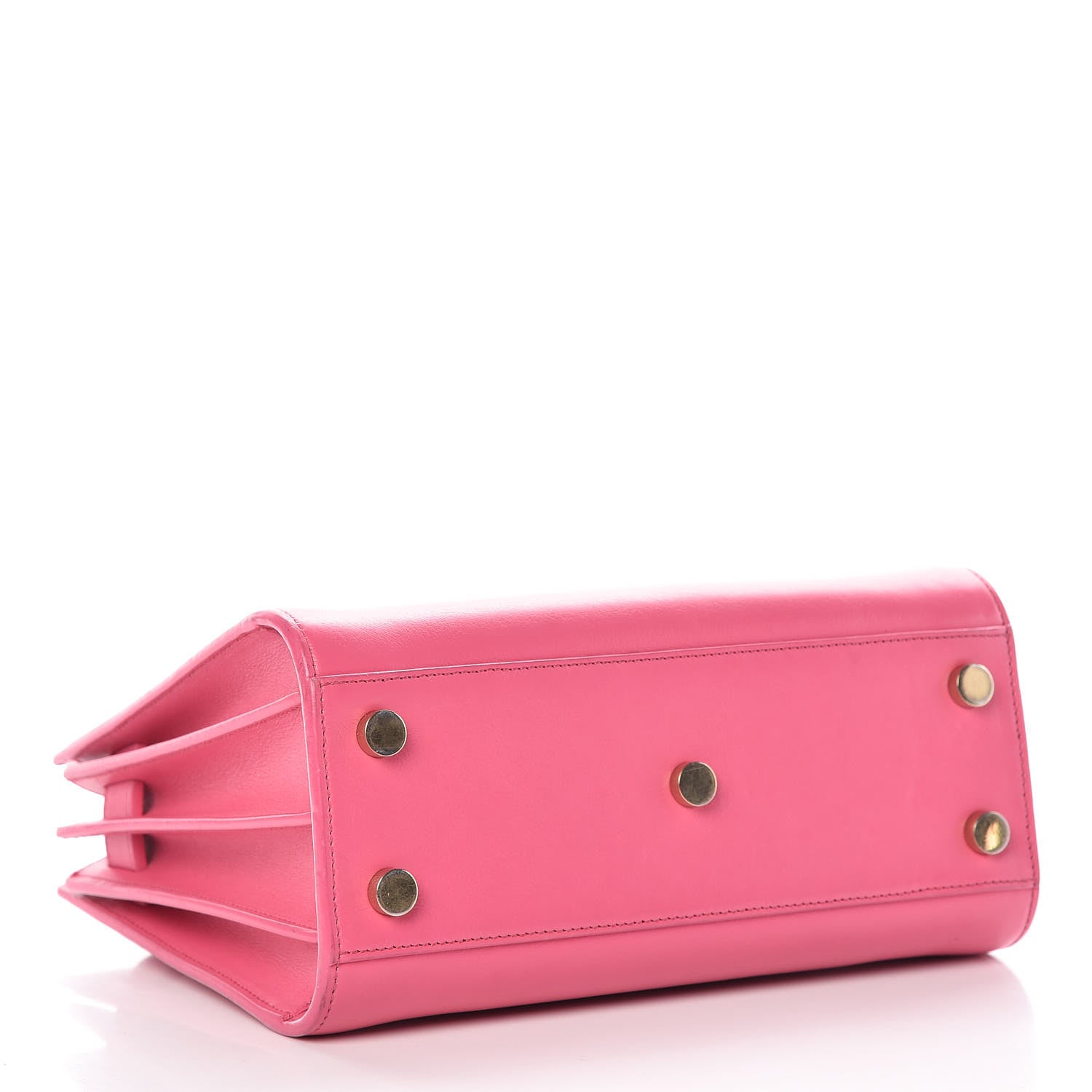 Saint Laurent Calfskin Nano Sac De Jour Lipstick Fuchsia 4 of 24