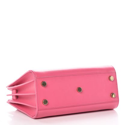 Saint Laurent Calfskin Nano Sac De Jour Lipstick Fuchsia 4 of 24