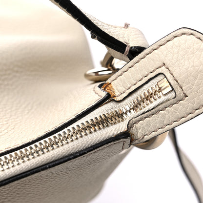 Gucci Pebbled Calfskin Large Soho Hobo Off White 17 of 22