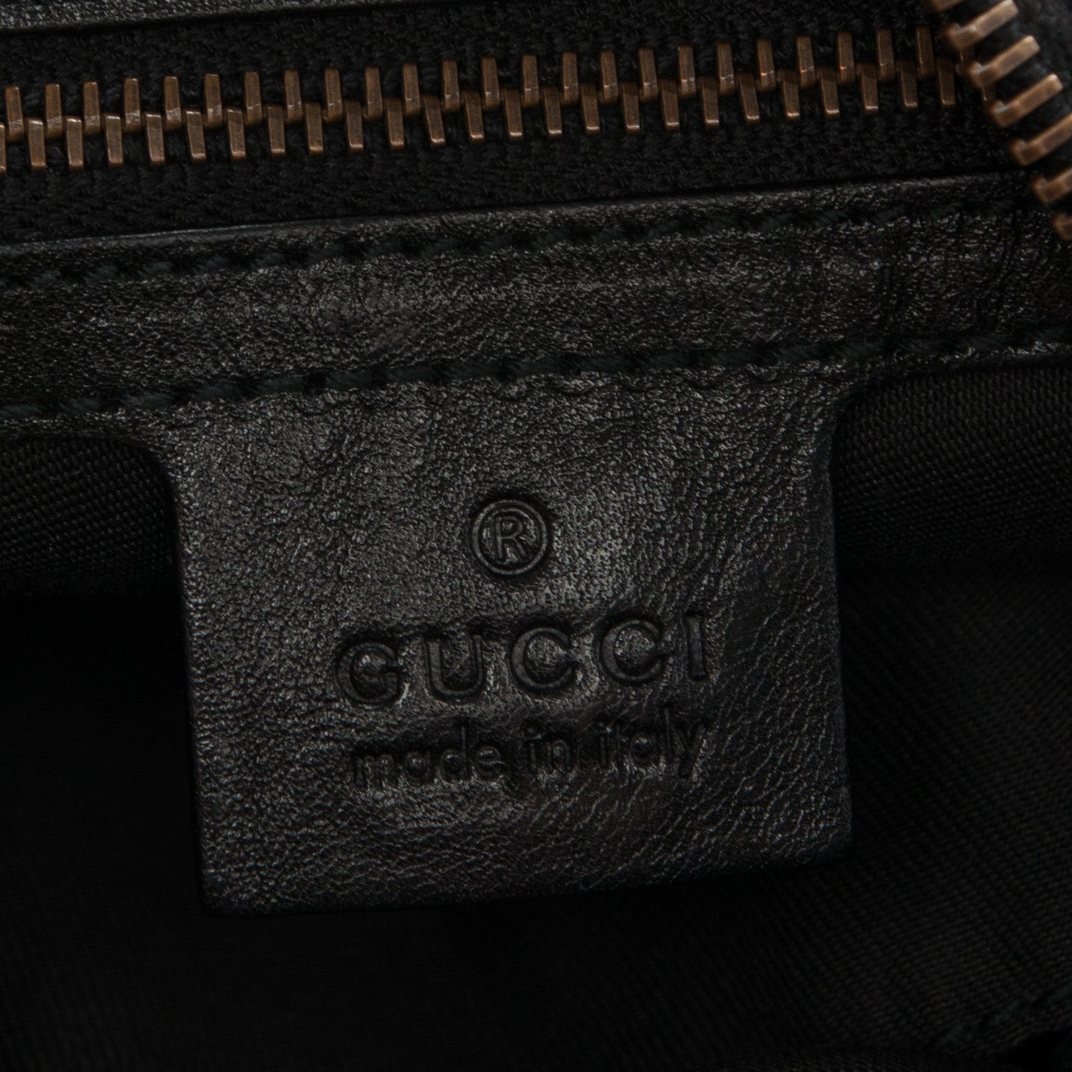 Gucci Monogram Medium Interlocking Hobo Black 6 of 7