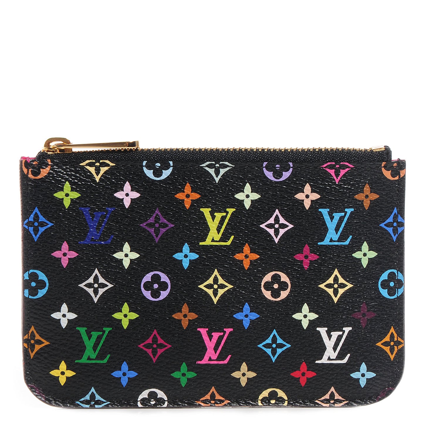 Monogram Multicolor Key Pouch Black Grenade