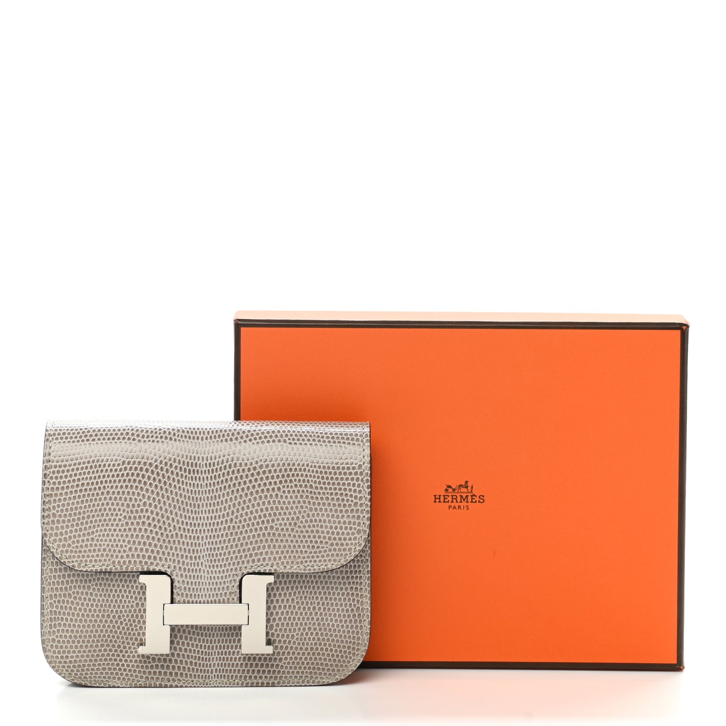 Lizard Constance Slim Wallet Ficelle
