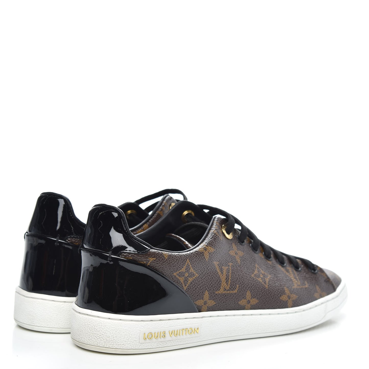 Patent Monogram Frontrow Sneakers 40