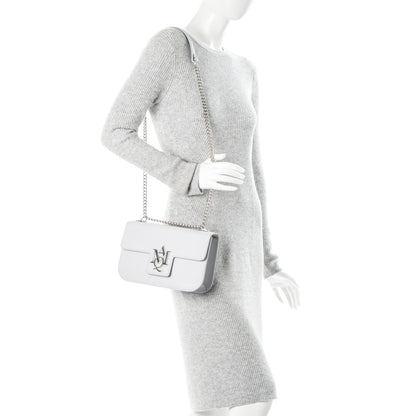 Alexander McQueen Grained Calfskin Medium Insignia Flap Cloud 2 of 7