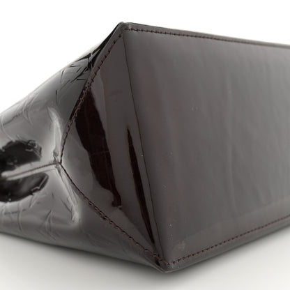 Louis Vuitton Vernis Wilshire PM Amarante 8 of 12