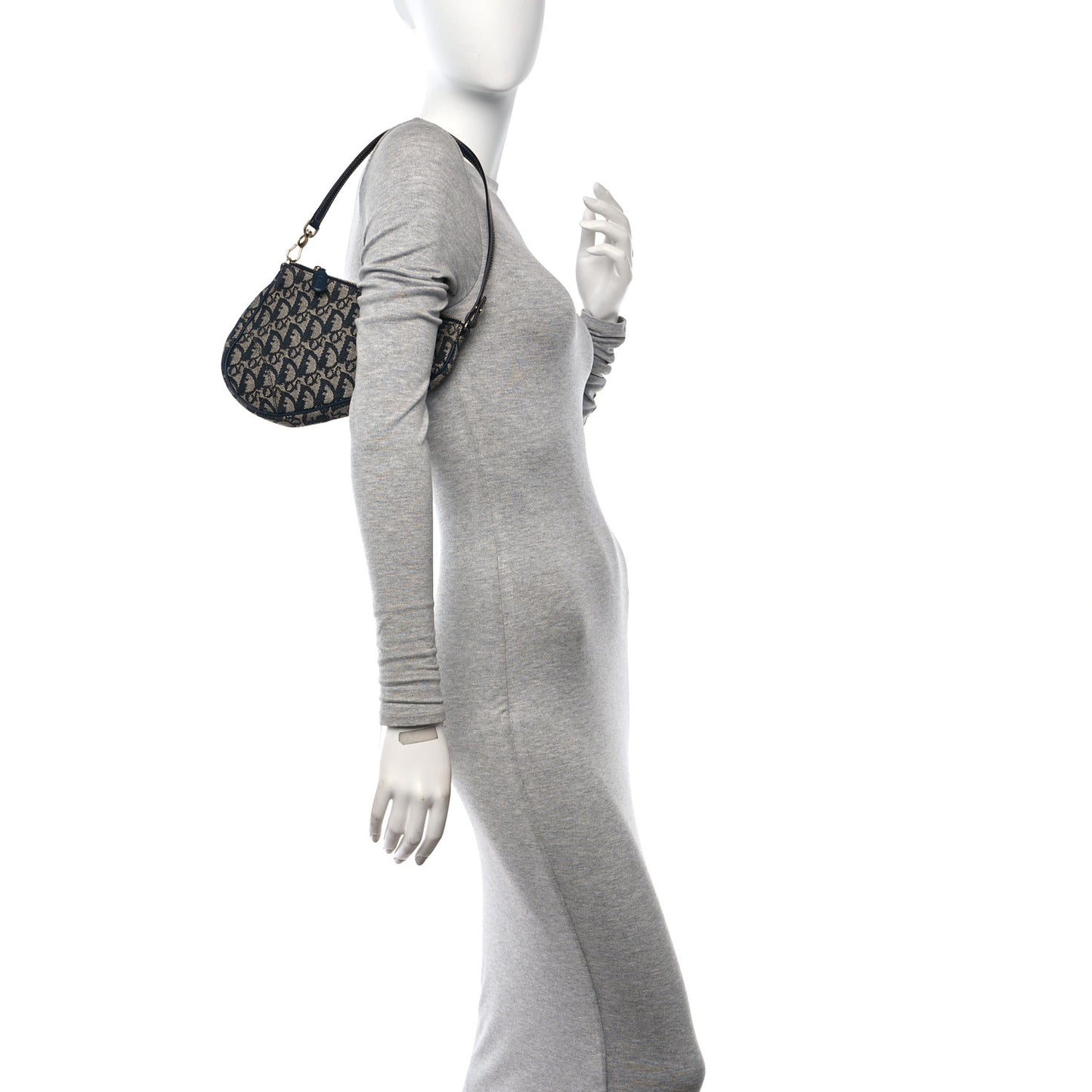 Monogram Mini Saddle Pochette Navy