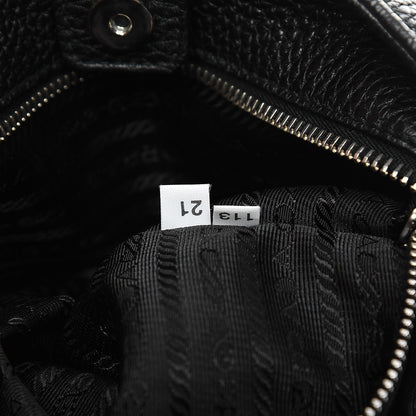 Prada Vitello Daino Hobo Nero Black 7 of 10