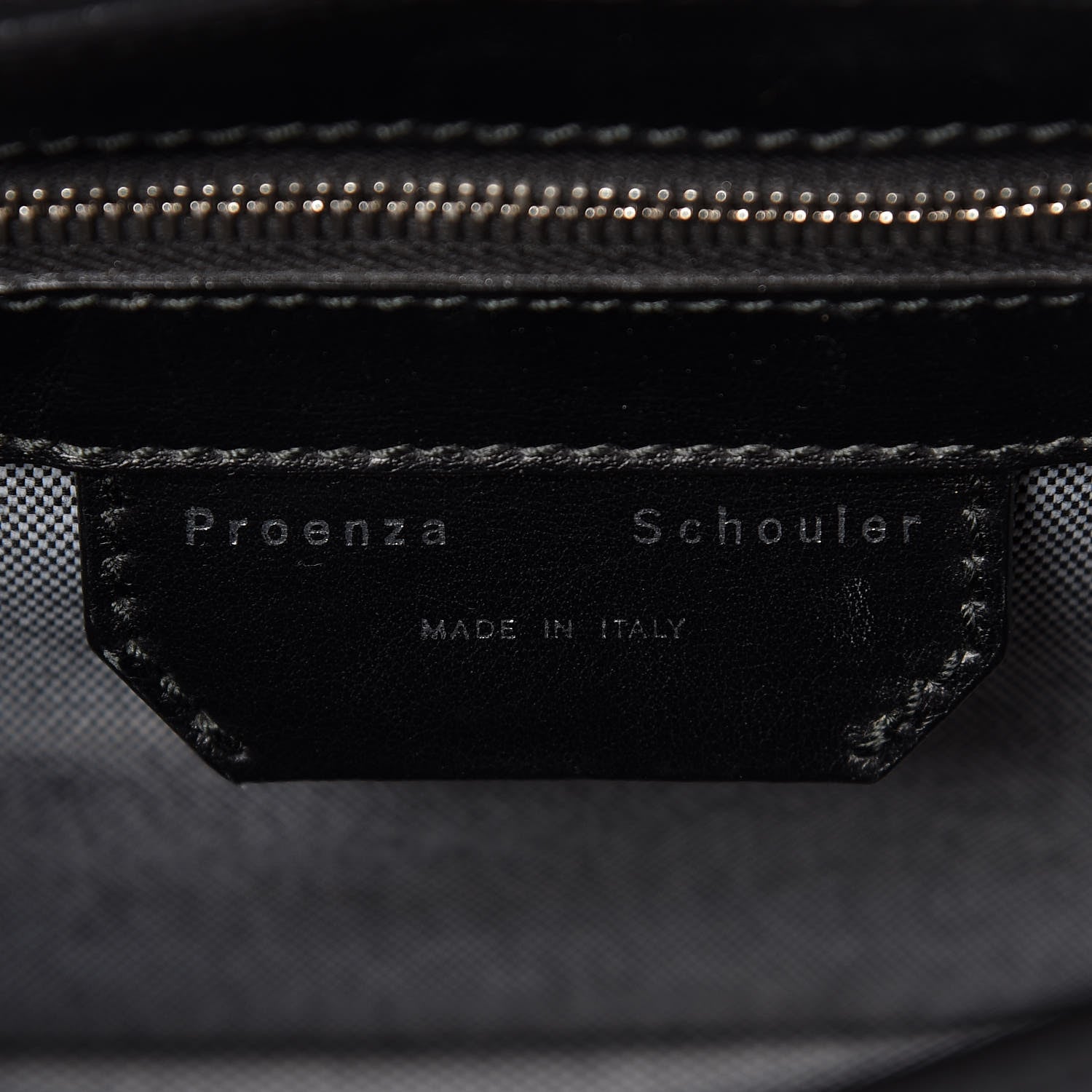 Proenza Schouler Lambskin Tiny PS1 Satchel Black 6 of 9