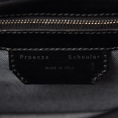 Proenza Schouler Lambskin Tiny PS1 Satchel Black 6 of 9