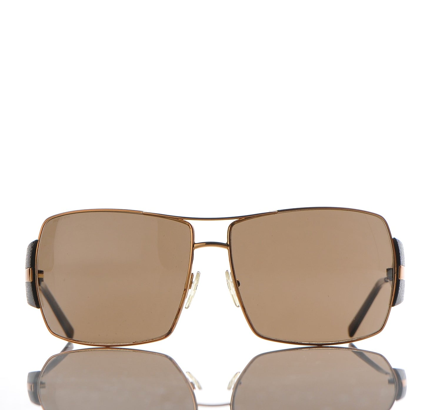 Metal Oversized Sunglasses SPR 68H Bronze