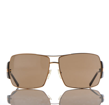 Prada Metal Oversized Sunglasses SPR 68H Bronze 2 of 7