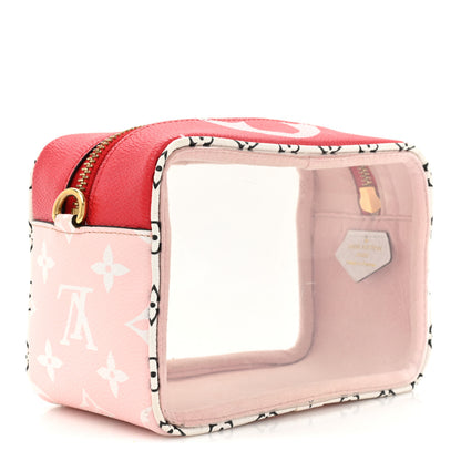 Louis Vuitton Monogram Giant Beach Pouch Rouge 2 of 12