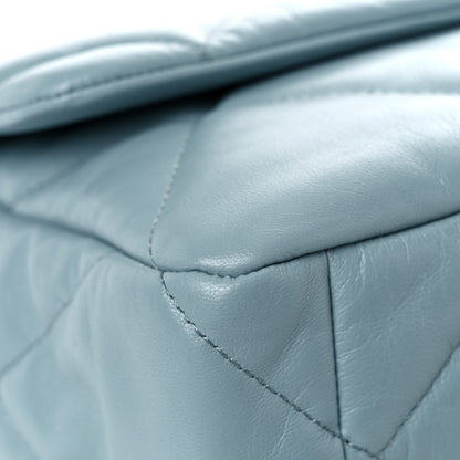 Chanel Lambskin Quilted Large Chanel 19 Flap Light Blue 8 of 11