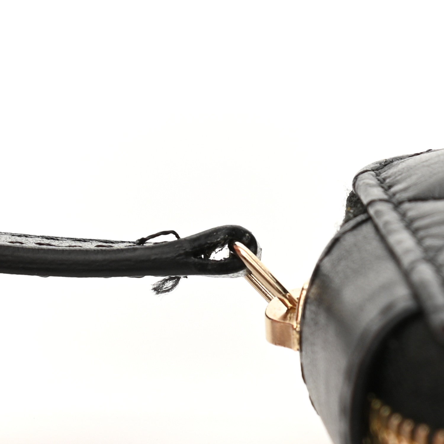 Chanel Aged Calfskin Quilted 2.55 Reissue Clutch With Chain Black 8 of 8