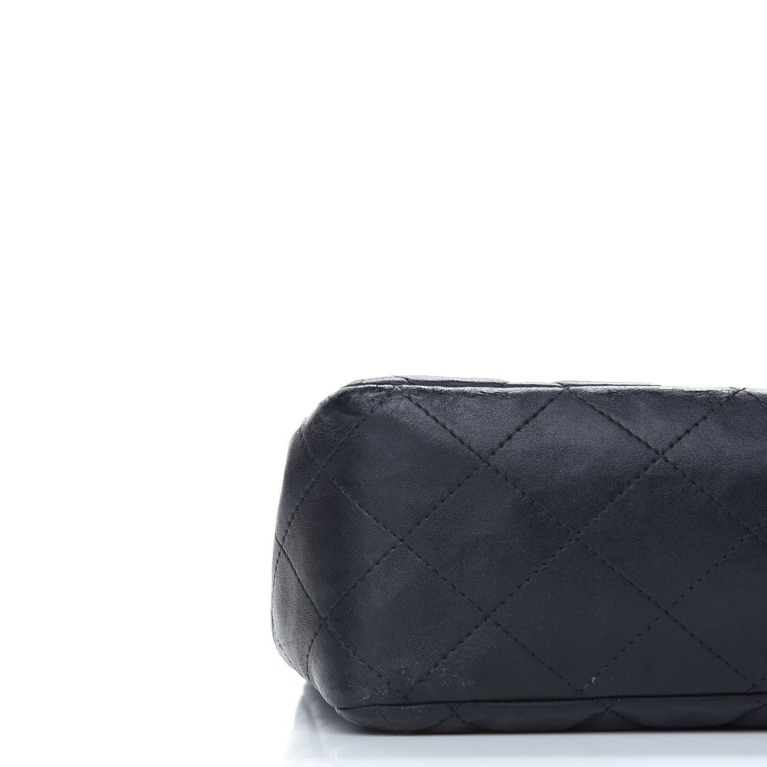 Chanel Lambskin Quilted Jumbo Single Flap Black 8 of 11