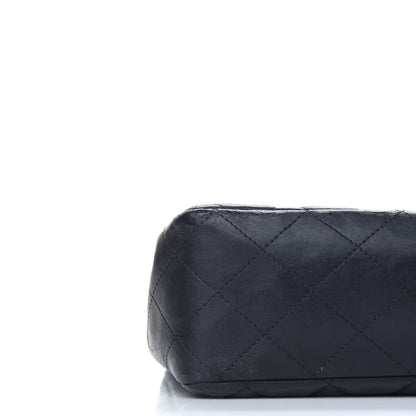 Chanel Lambskin Quilted Jumbo Single Flap Black 8 of 11