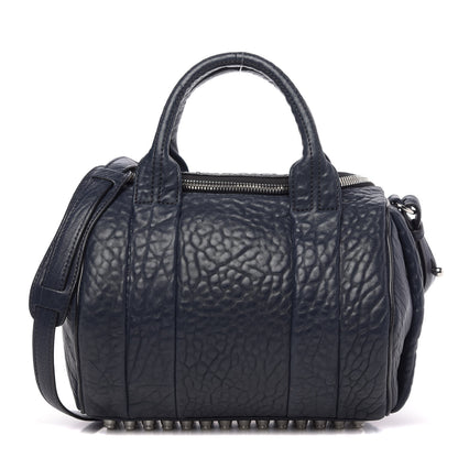 Alexander Wang Pebbled Lambskin Rockie Neptune Rhodium Hardware 1 of 12