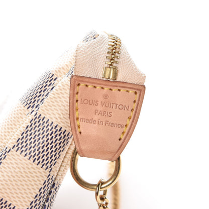 Louis Vuitton Damier Azur Mini Pochette Accessories 6 of 7