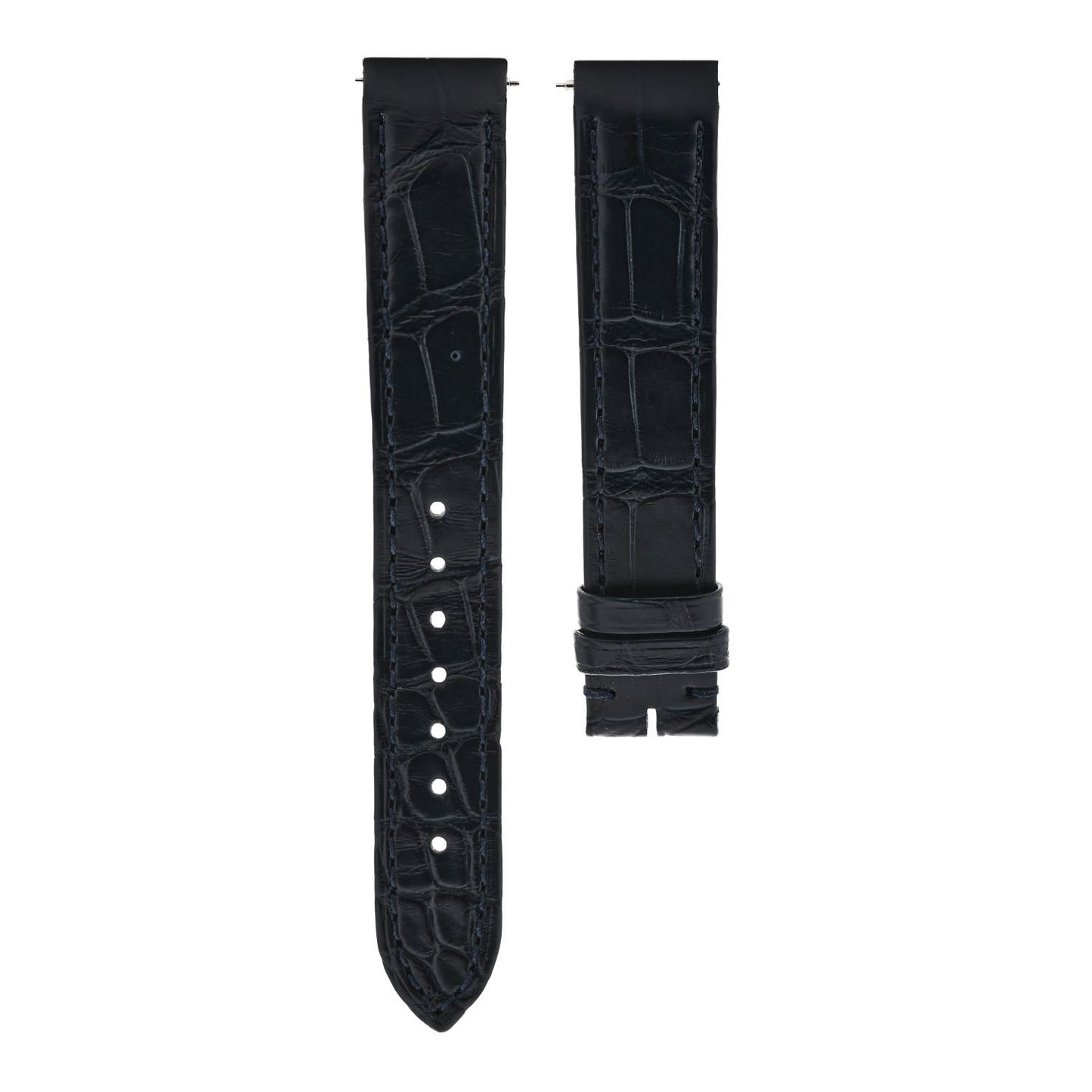 Stainless Steel Alligator 27.5mm Santos Dumont Quartz Watch Pink