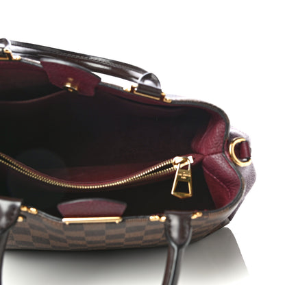Louis Vuitton Damier Ebene Cuir Taurillon Brittany Bordeaux 5 of 25