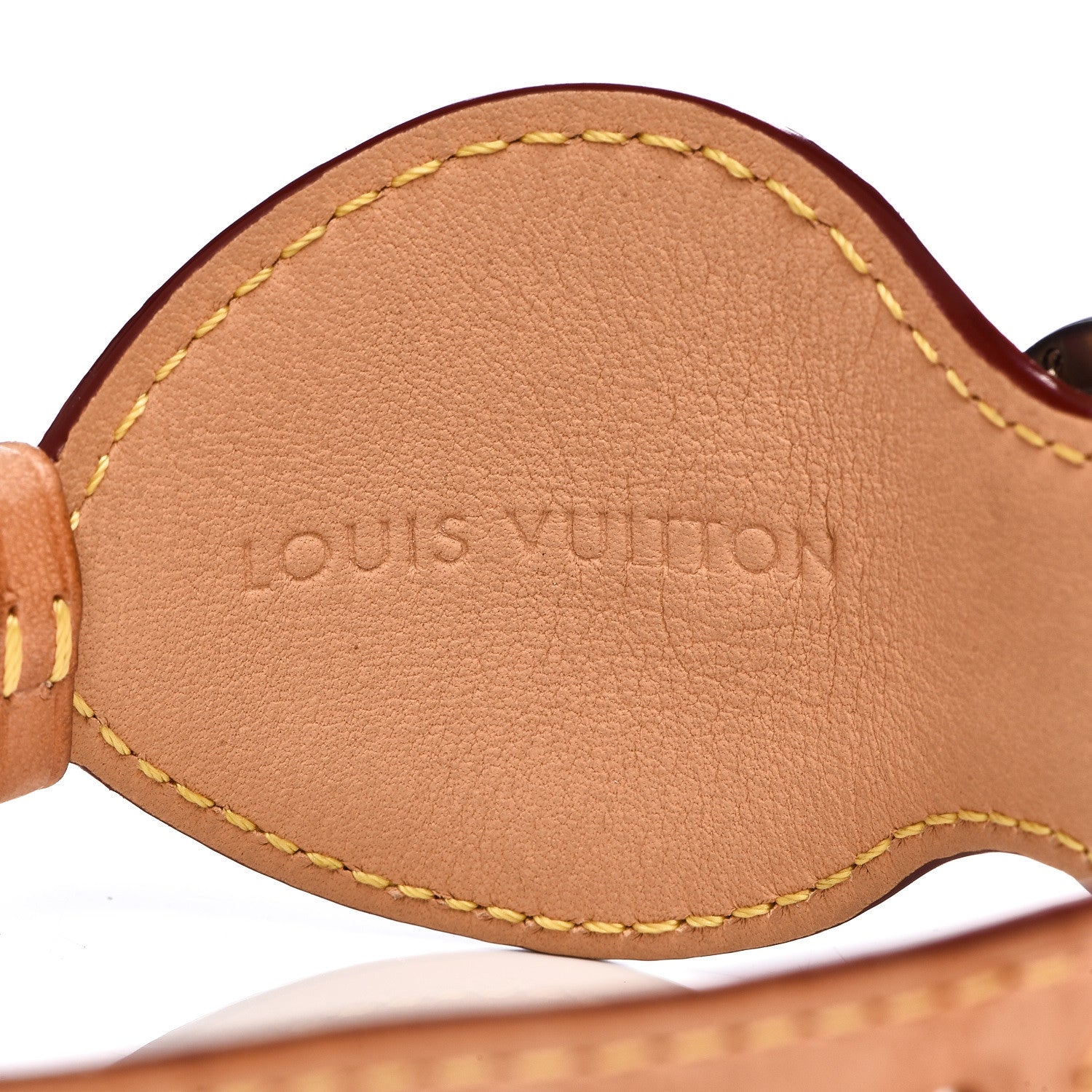 Louis Vuitton Stainless Steel Monogram 28mm Tambour Quartz Watch Brown 5 of 9