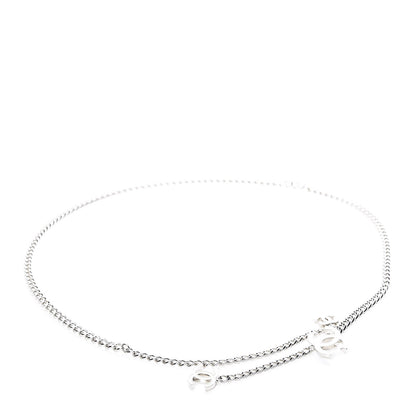 Chanel Enamel CC Ceinture Fantai Adjustable Belt Silver 1 of 4