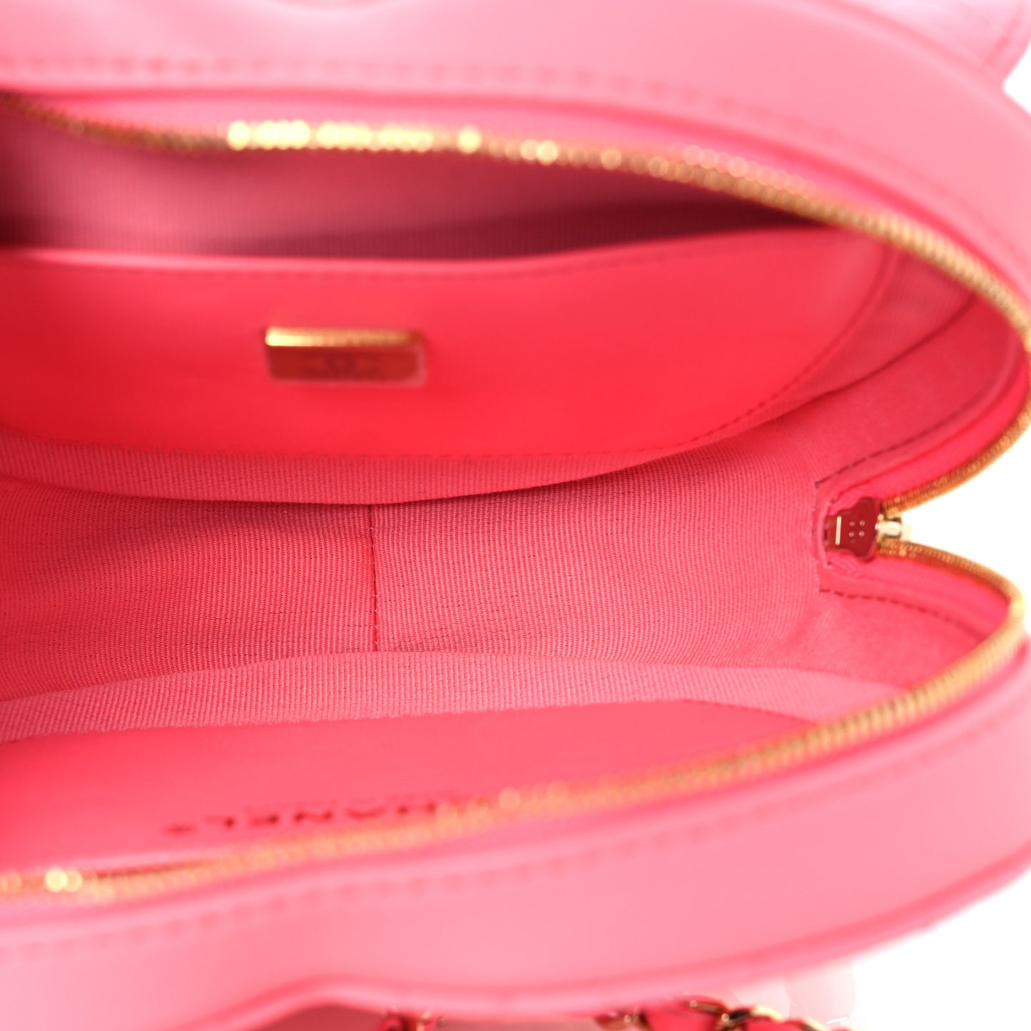 Lambskin Quilted CC In Love Heart Bag Pink