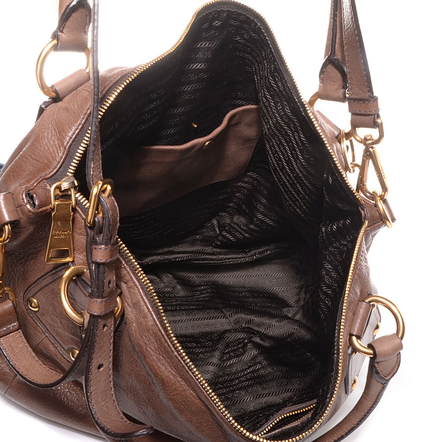 Cervo Shine Tote Teak