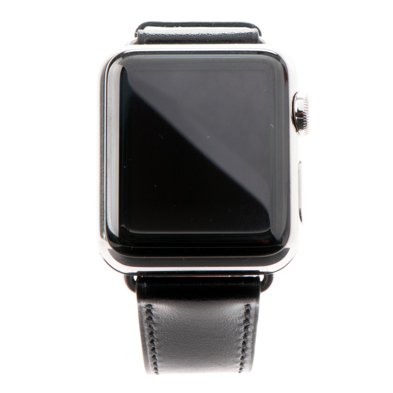 Hermes Veau Swift 38mm Apple Watch Single Tour Black 1 of 10