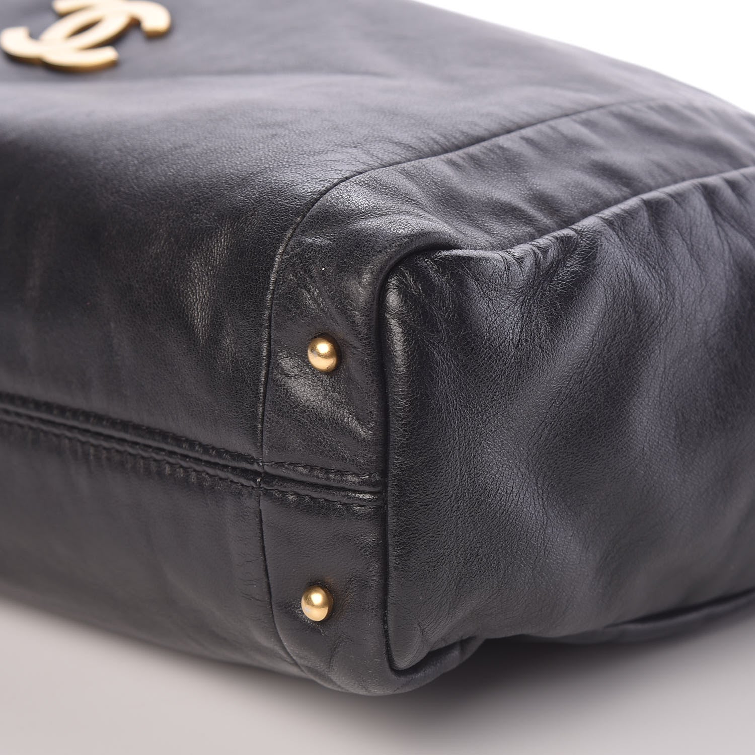 Chanel Lambskin Small Olsen Shoulder Bag Black 9 of 10