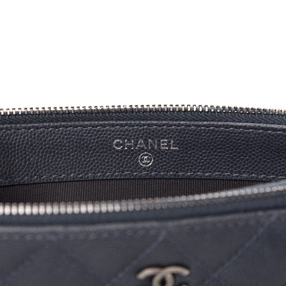 Chanel Caviar Quilted Small Clutch With Chain Grey 8 of 12