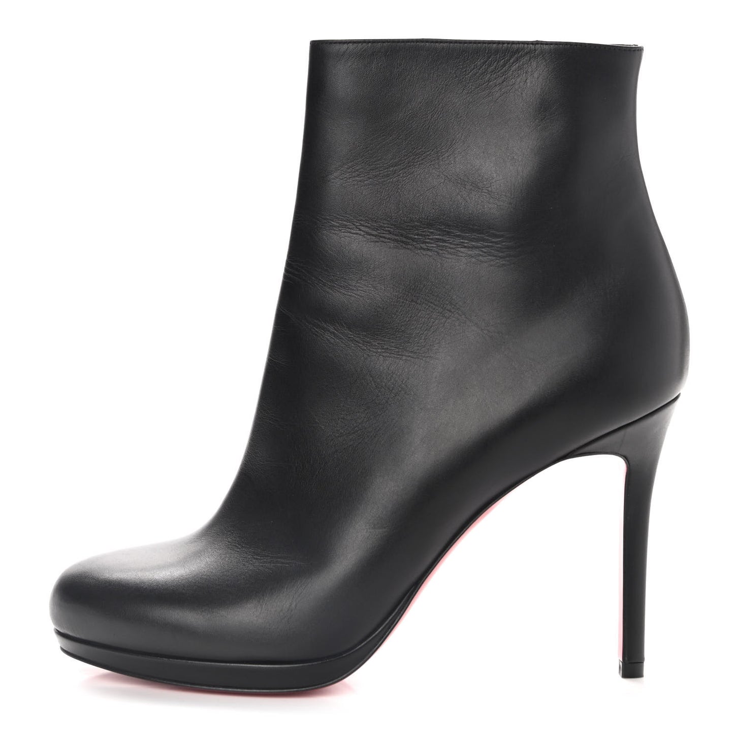 Calfskin Fifi Booty 85 Ankle Boots 40 Black