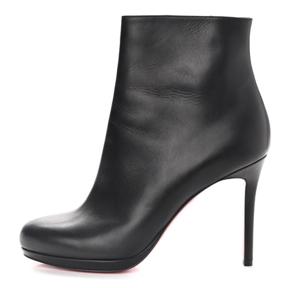 Christian Louboutin Calfskin Fifi Booty 85 Ankle Boots 40 Black 1 of 8