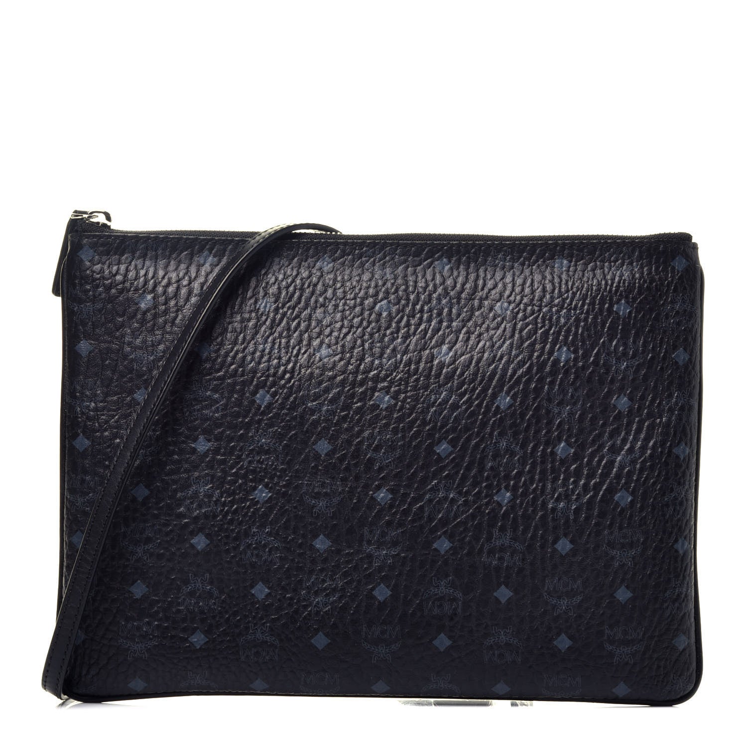 MCM Visetos Crossbody Pouch Black 1 of 9
