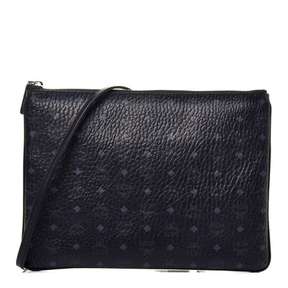 MCM Visetos Crossbody Pouch Black 1 of 9