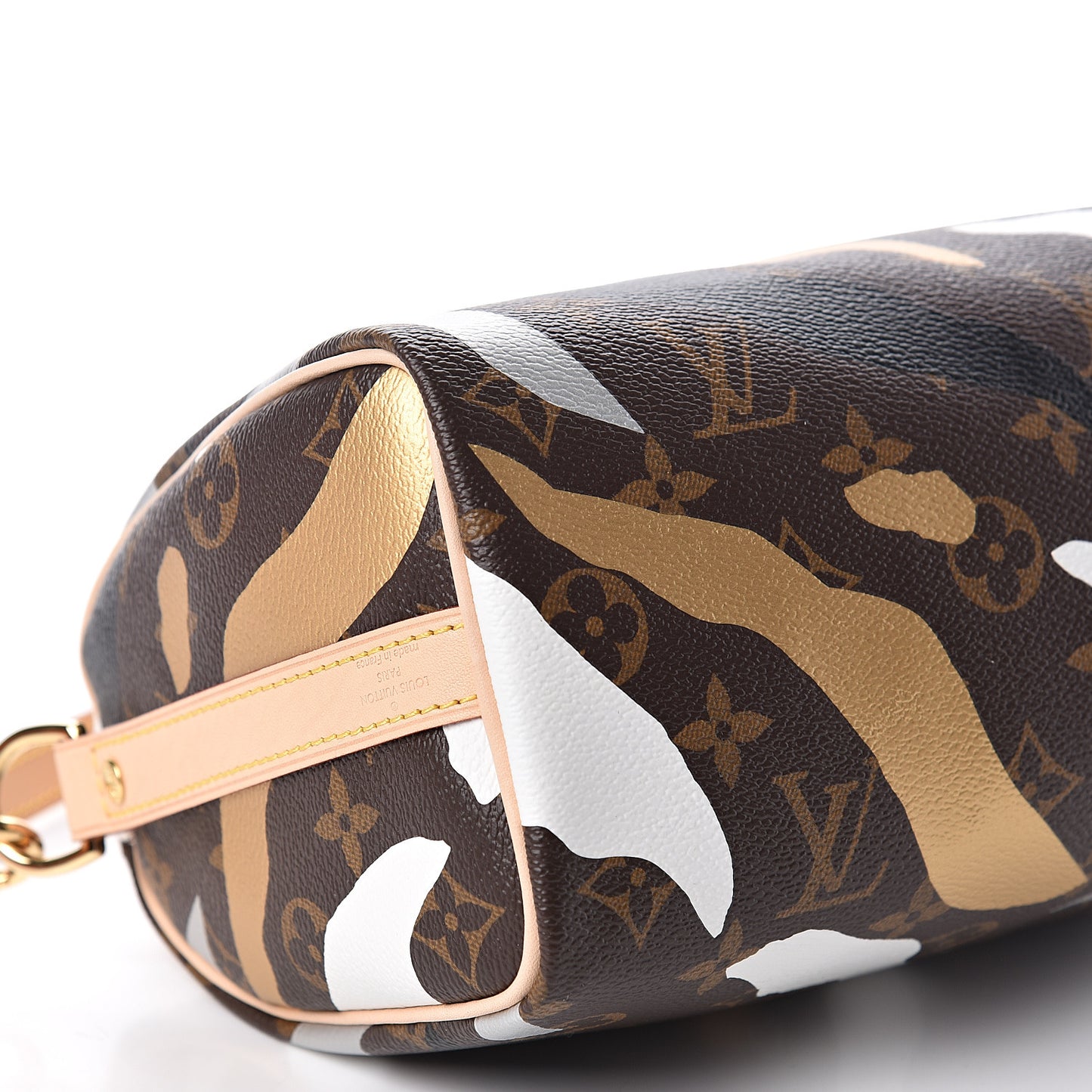 X LOL Monogram Speedy BB Gold Silver