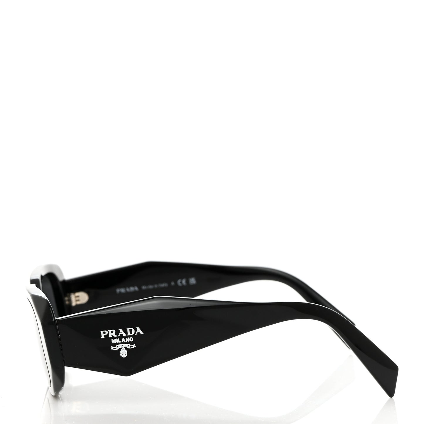 Acetate Symbole Sunglasses SPR 17W Black