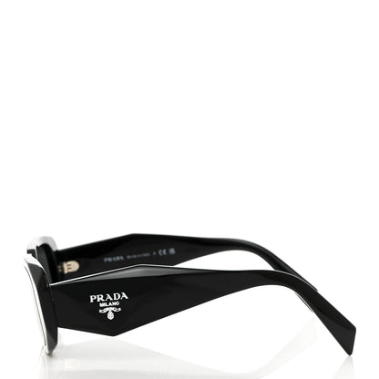 Prada Acetate Symbole Sunglasses SPR 17W Black 3 of 8