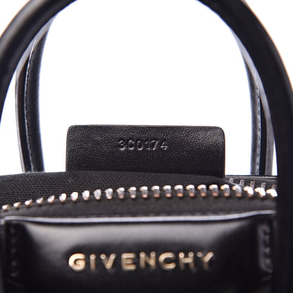 Givenchy Shiny Lord Calfskin Mini Antigona Black 7 of 9