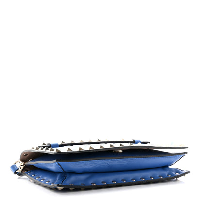 Valentino Garavani Nappa Small Rockstud Wristlet Clutch Light Sapphire 4 of 12