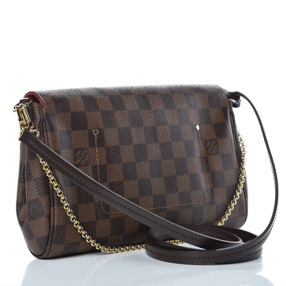 Louis Vuitton Damier Ebene Favorite MM 3 of 9