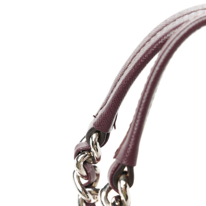 Prada Nylon Tessuto Impuntu Quilted Tote Granato 11 of 11