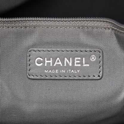 Chanel Caviar Quilted Chain Drawstring Hobo Red 5 of 9