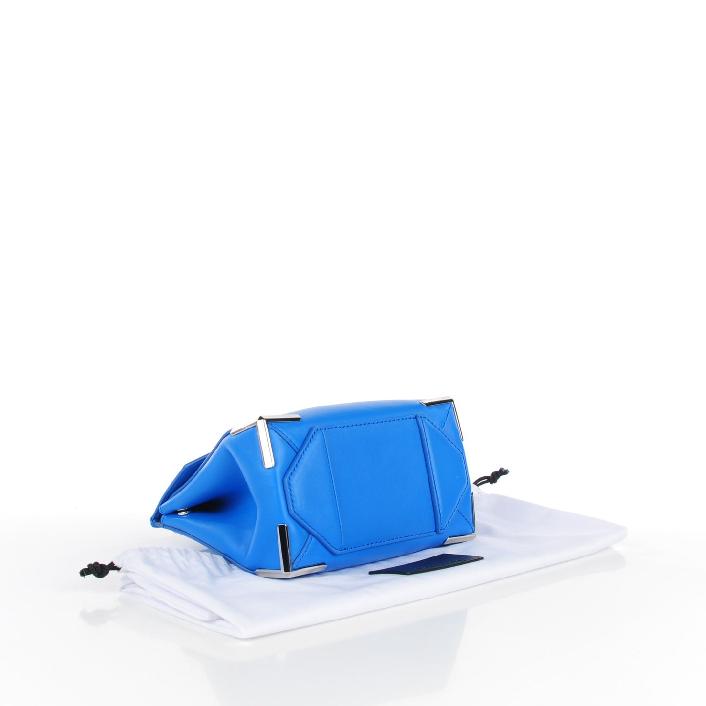 Calfskin Small Marion Air Force Blue Black Nickel Hardware