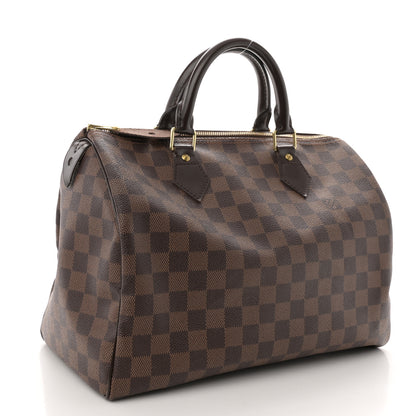 Louis Vuitton Damier Ebene Speedy 30 3 of 11